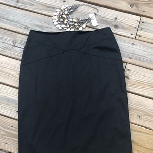 Women’s Black Pencil Skirt.  Size 12